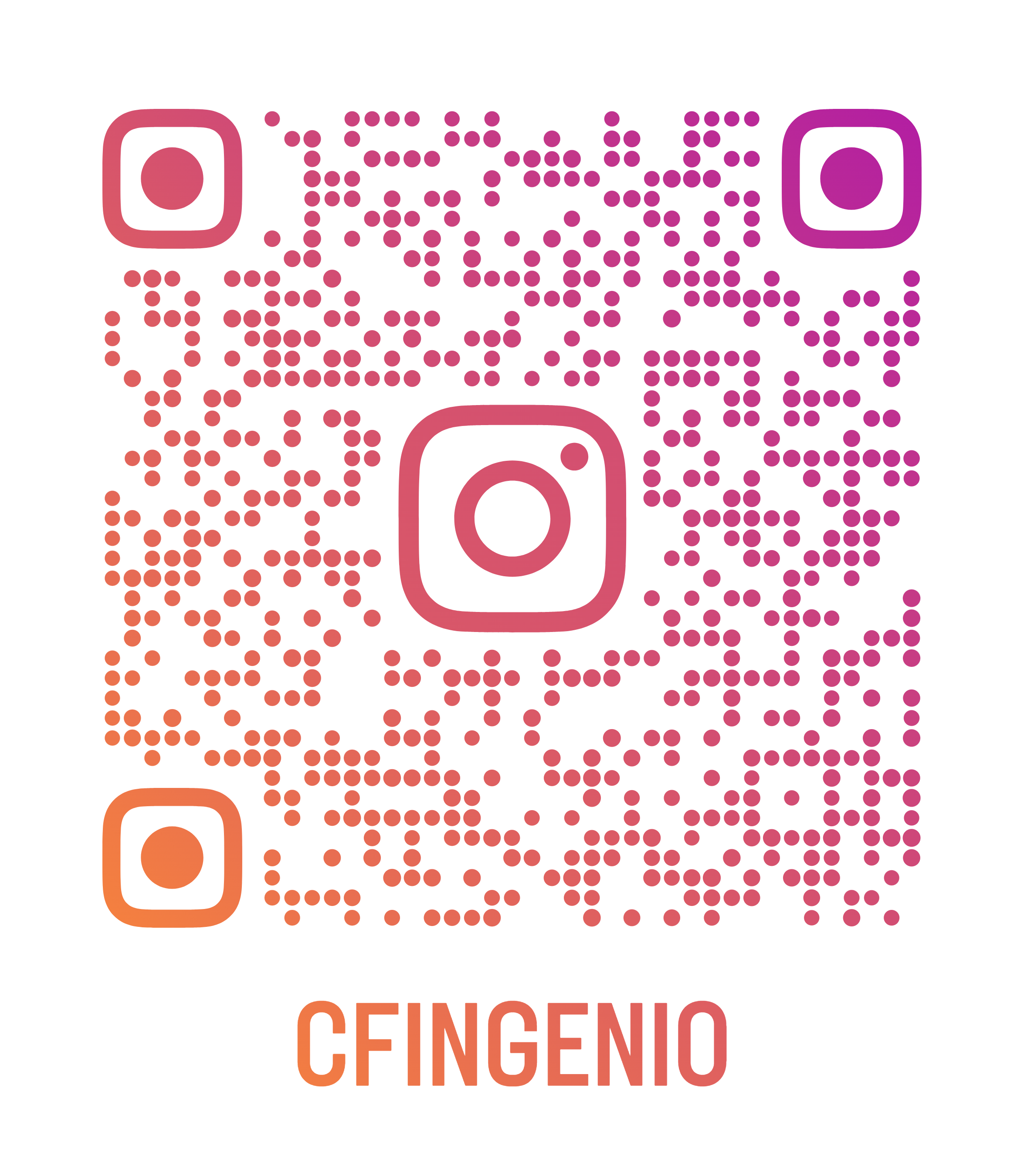 CF Ingenio Instagram QRコード
